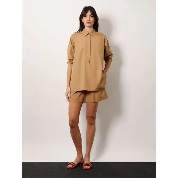 Max Mara Women Haway Cotton Shorts